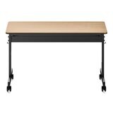 Backbone 折疊培訓桌 120公分 X 45公分 胡桃木色