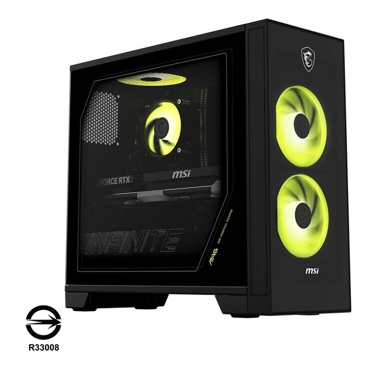 微星 MAG Infinite S AI 電競主機 2-014TW 黑色 微星 MAG Infinite S AI 電競主機 2-014TW 黑色