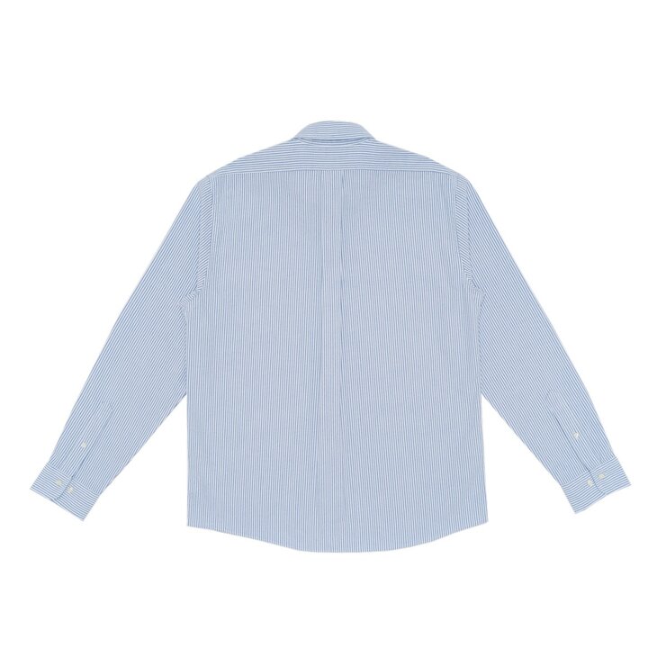 Brooks Brothers 男長袖襯衫 藍色條紋 L