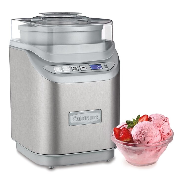 美膳雅 半自動冰淇淋雪酪機 1.9公升 ICE-70PCTW