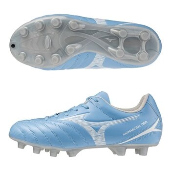 Mizuno 兒童足球鞋 MONARCIDA α lll SELECT Jr P1GB262525 藍+白
