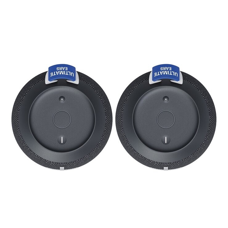 Ultimate Ears WONDERBOOM 4 防水無線藍牙喇叭 黑色 2入組
