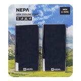 NEPA 涼感袖套 2雙 黑+黑 男用