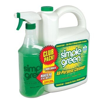 Simple Green 濃縮萬用清潔劑 噴槍瓶 946 毫升 + 補充瓶 4.14 公升 Simple Green 濃縮萬用清潔劑 噴槍瓶 946 毫升 + 補充瓶 4.14 公升