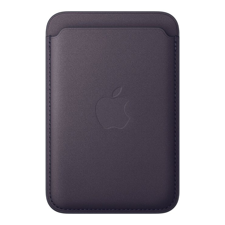 Apple iPhone MagSafe 精細織紋卡套 午夜紫色 Apple iPhone MagSafe 精細織紋卡套 午夜紫色