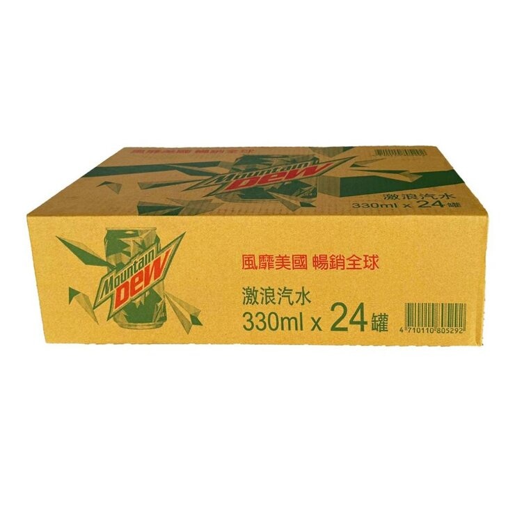 激浪汽水 330毫升 X 24入