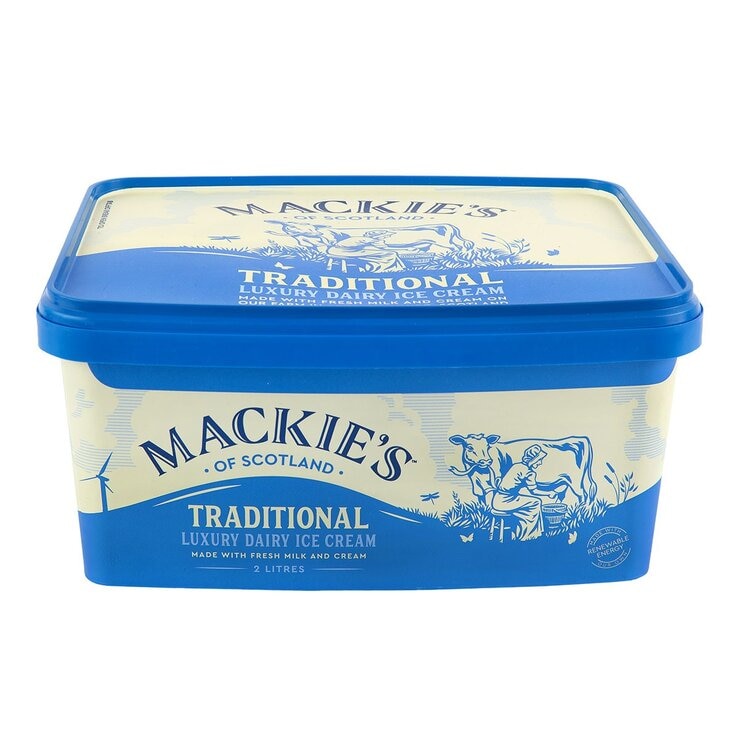 Mackie's 經典牛奶冰淇淋 2 公升