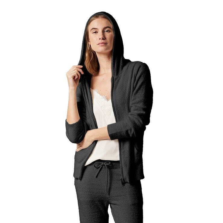 Kashwere 女毛巾布連帽外套 S