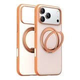 Torras Ostand R Fitness 磁吸360度旋轉支架防摔手機殼 iPhone 17 Pro Max + Insta II Master 高清滿版螢幕鋼化玻璃保護貼