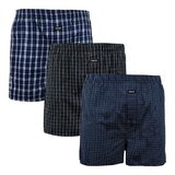 三槍 宜而爽 男平織平口褲 3入組