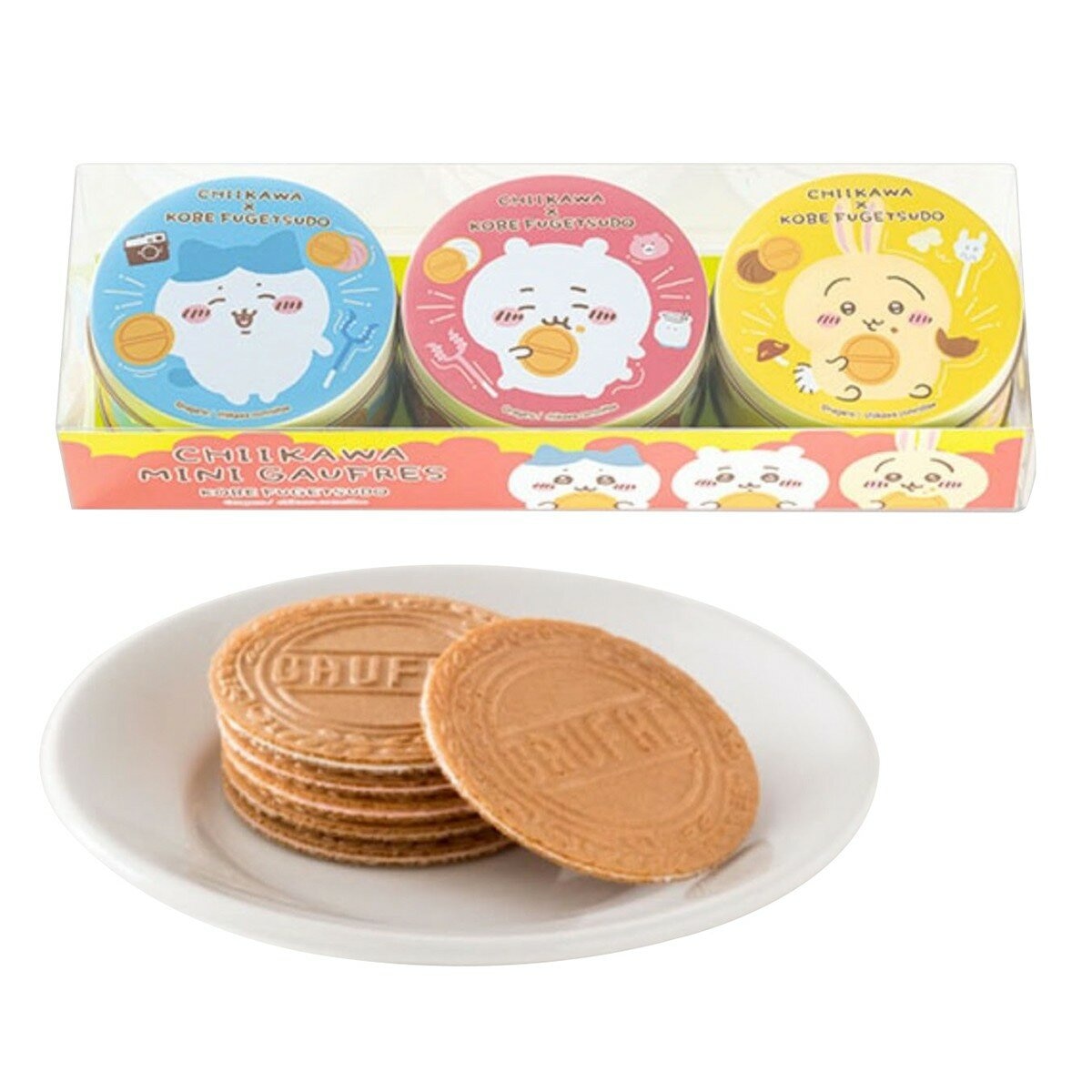 神戶風月堂 迷你法蘭酥 吉伊卡哇 18片/108公克 神戶風月堂 迷你法蘭酥 吉伊卡哇 18片/108公克