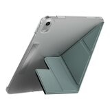 MAGEASY Facet 全方位支架透明背蓋保護套 for 2022 iPad 10 & 2025 iPad A16 深水青