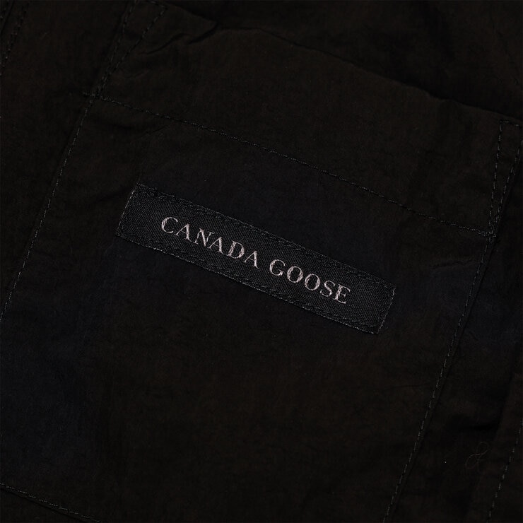 Canada Goose 男連帽外套 黑