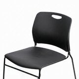 Musical Chairs Harmony 可堆疊訪客椅 2入組 黑