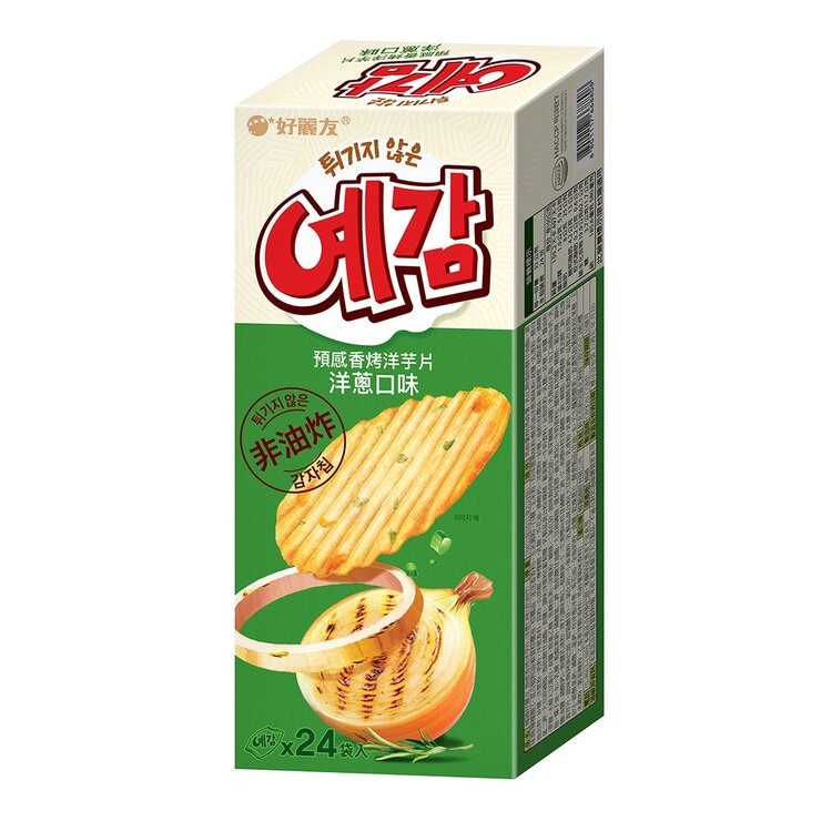 好麗友 預感香烤洋芋片 洋蔥口味 64公克 X 12盒