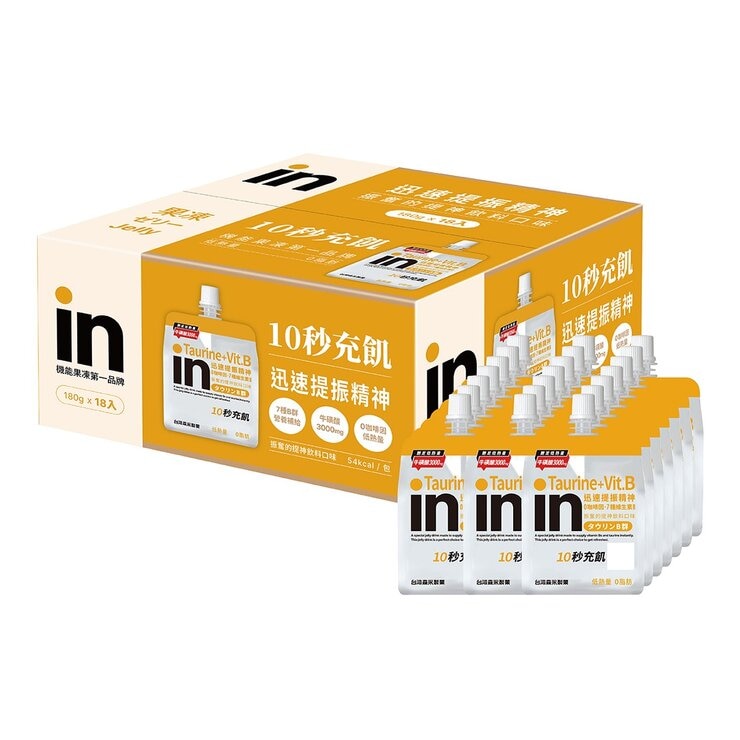 Morinaga in Jelly (Taurine) 180 g X 18-Count