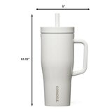 Corkcicle 不鏽鋼保冷保溫隨行杯 651毫升 燕麥奶色 + 887毫升 原木色 Corkcicle 不鏽鋼保冷保溫隨行杯 651毫升 燕麥奶色 + 887毫升 原木色