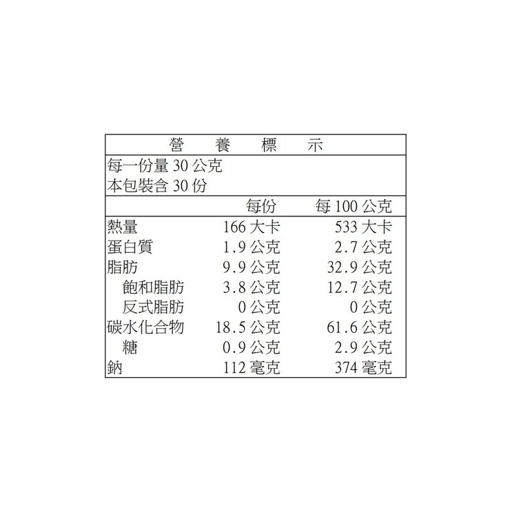 Mr.Baked 迷你烘烤洋芋片 海苔鹽風味 50公克 X 18包