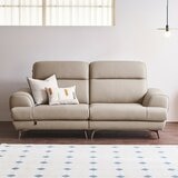 Dauning Dios 全牛皮雙人沙發含腳凳