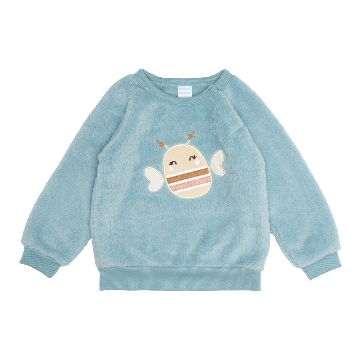 Pekkle 嬰兒秋冬服飾四件套組 蜜蜂 18M