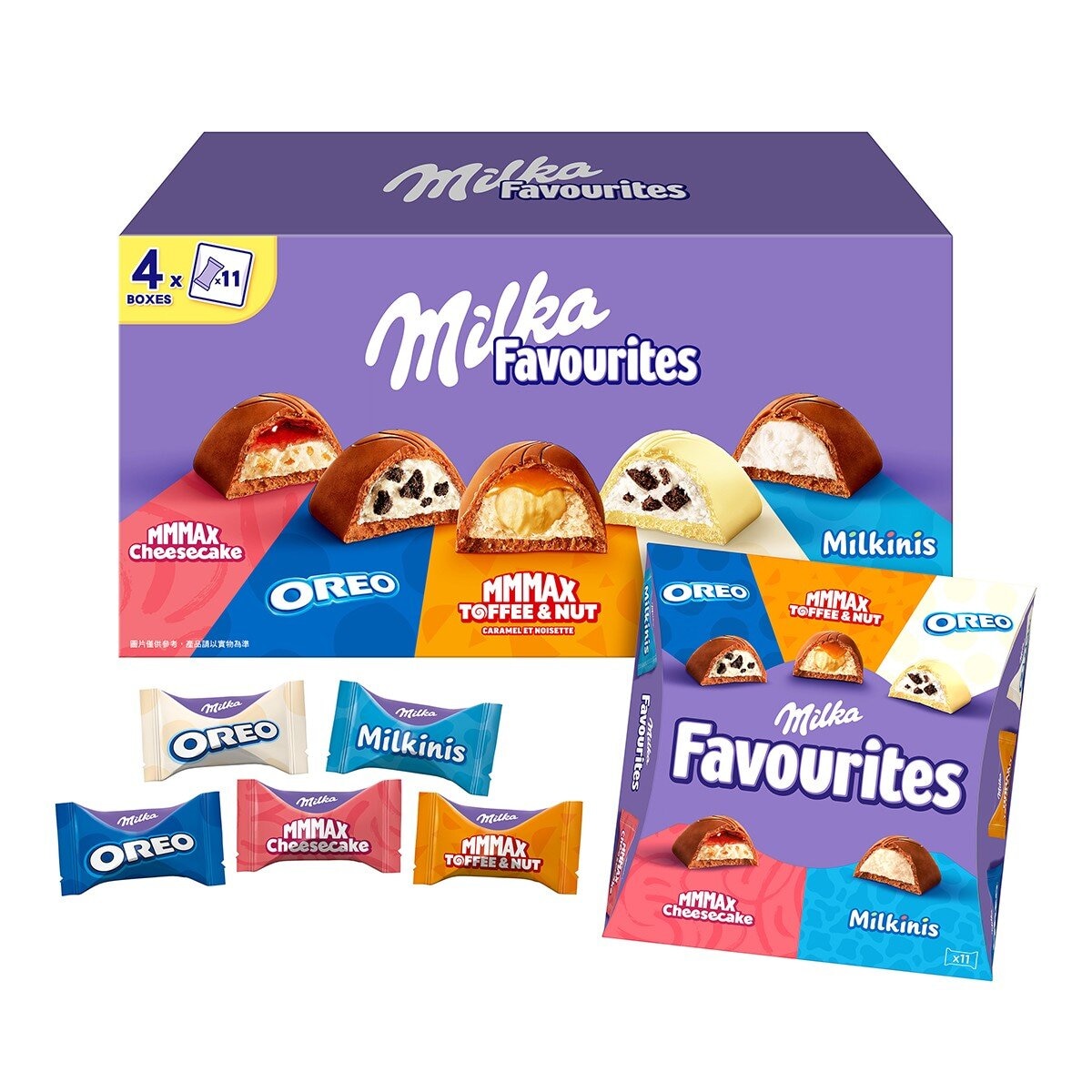 Milka Favourites 可可綜合分享組 380公克