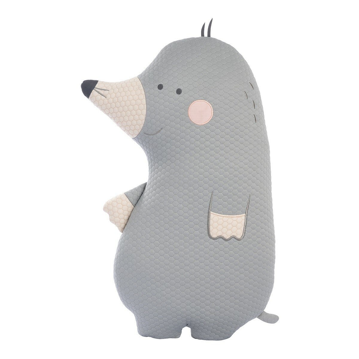 Zoobies Gối ôm hình thú mát lạnh 30cm x 60cm x 16cm Chuột chũi