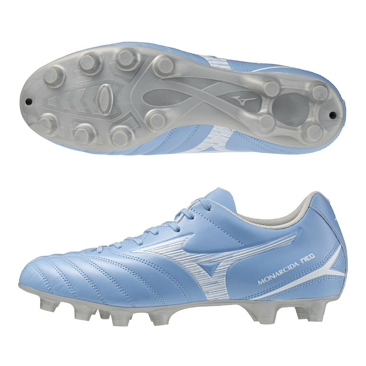 Mizuno 男足球鞋 MONARCIDA NEO lll SELECT P1GA262525 藍+灰