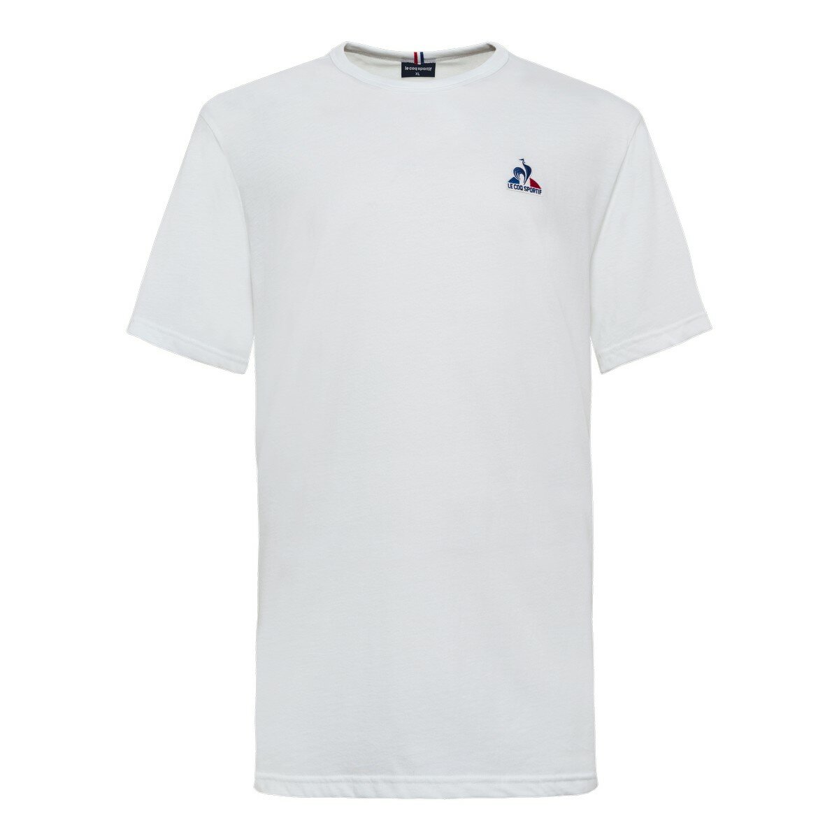 Le Coq Sportif 男短袖純棉上衣 白