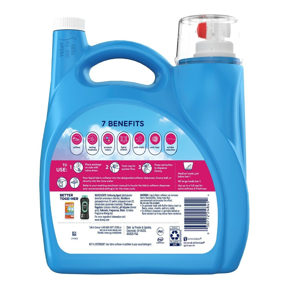 Downy 超濃縮衣物柔軟精 5.03公升