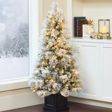 137公分 / 4.5呎 雪絨盆裝聖誕樹