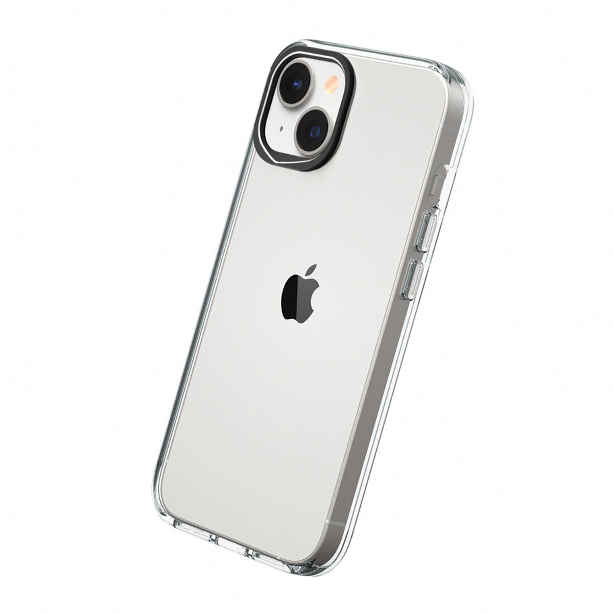 犀牛盾 iPhone 14 Clear 透明防摔手機殼 + 9H 3D滿版螢幕玻璃保護貼 + 手機掛繩 曙光灰
