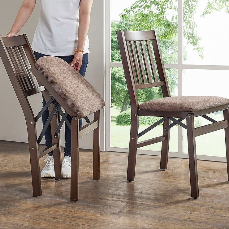 Stakmore 實木折疊椅 2入