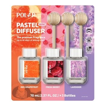 Bullsone POLAR 車用香氛 70毫升 X 3入組