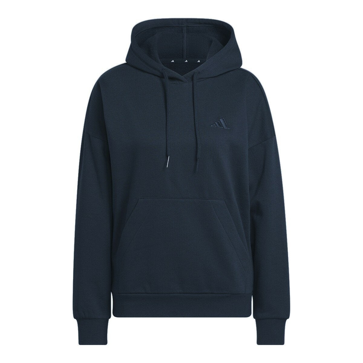 Adidas 女連帽長袖上衣 深藍