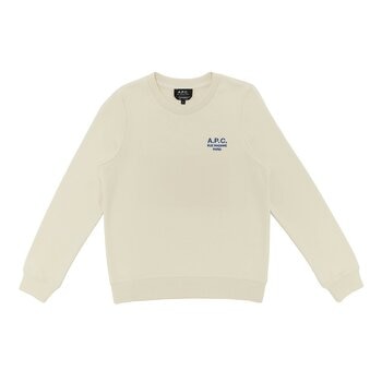 A.P.C. 女刺繡長袖上衣 米白 S