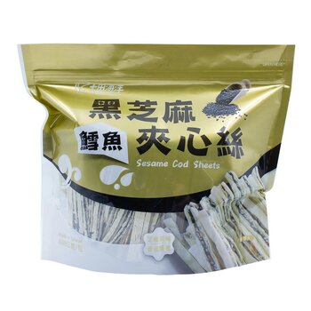 大田海洋 鱈魚黑芝麻夾心絲 600公克 大田海洋 鱈魚黑芝麻夾心絲 600公克