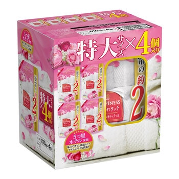 Lenor 衣物柔軟精補充包 玫瑰花香 810毫升 X 4入