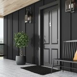 Korhani Studio 編織質感地墊 60公分 X 90公分 X 1.8公分 黑