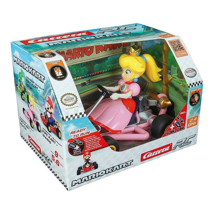 Carrera Mario Kart 1:18 管架遙控車 碧琪 / 6歲以上