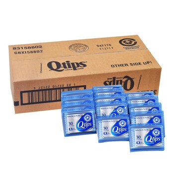Q-Tips 棉花棒 20 箱 (每箱 36 盒 / 每盒 30支) Q-Tips 棉花棒 20 箱 (每箱 36 盒 / 每盒 30支)