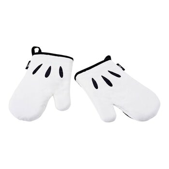 美亞 迪士尼經典隔熱手套組 18公分 X 26公分 X 15公分 白