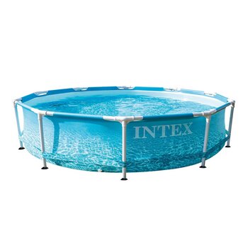 Intex 10呎 金屬支架圓形泳池