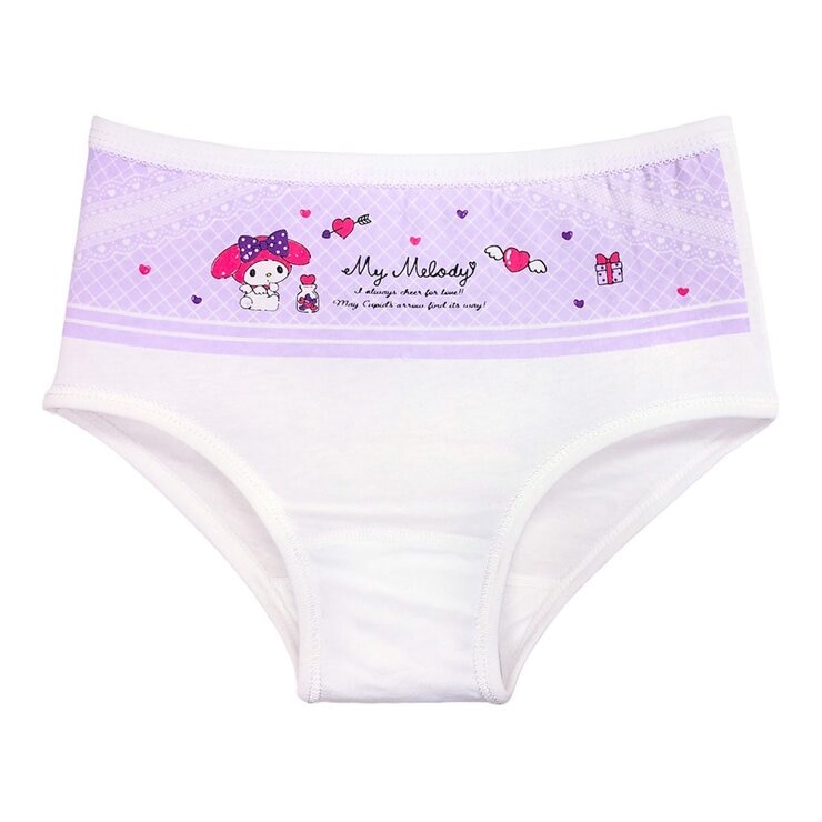 女童卡通圖案純棉內褲 6件入 S
