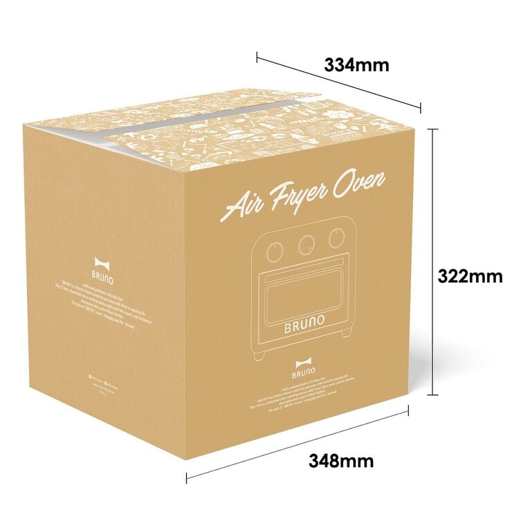 BRUNO 多功能氣炸烤箱 BXM301-IV-KE