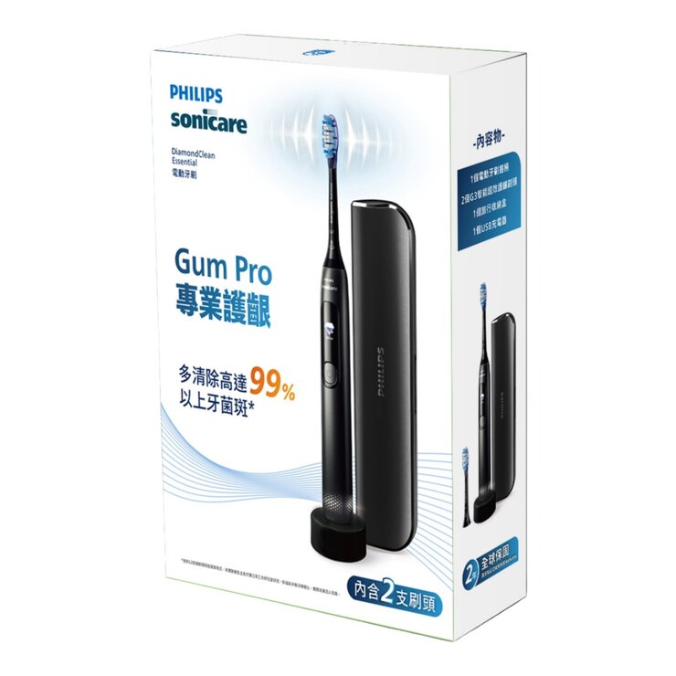 飛利浦 Sonicare 充電式智能電動護齦牙刷 單握柄+2刷頭 HX3792 飛利浦 Sonicare 充電式智能電動護齦牙刷 單握柄+2刷頭 HX3792