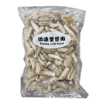 冷凍蟹管肉 500公克