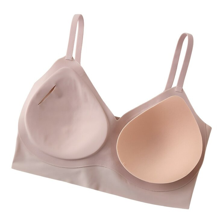 郡是 女無鋼圈立體調整型內衣 粉 L