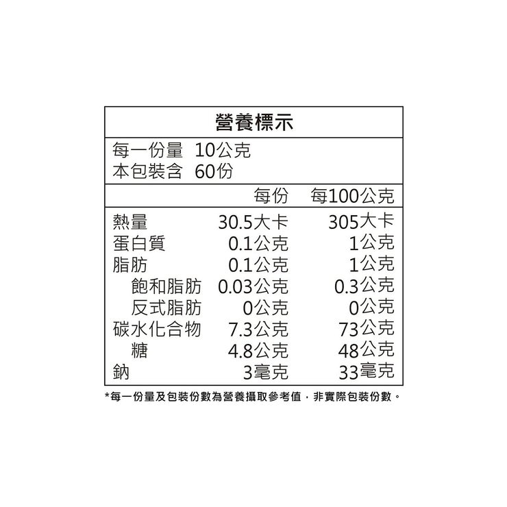 園果園味 芒果青鮮果乾 600公克 園果園味 芒果青鮮果乾 600公克