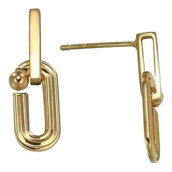 24K黃金耳環 5G追光 91厘