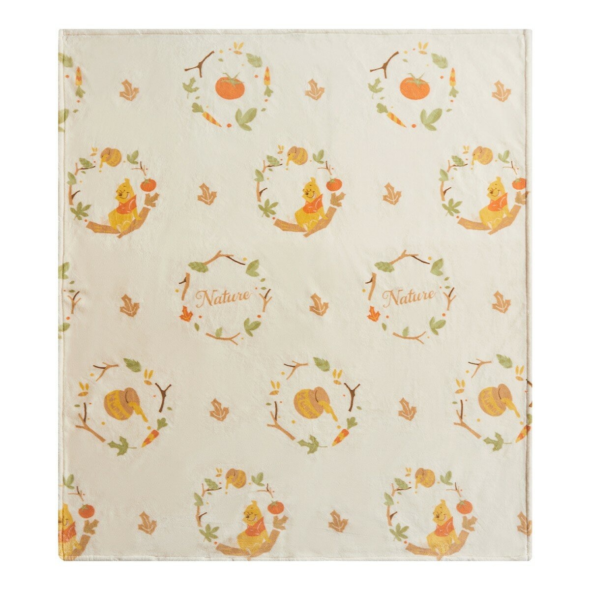 Selimut Disney Bulu Lembut 150cm x 180cm Dengan Motif Winnie The Pooh